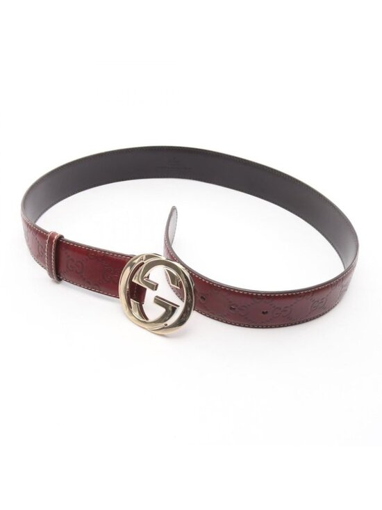 Gucci Belt Interlocking Guccissima Leather main image 8
